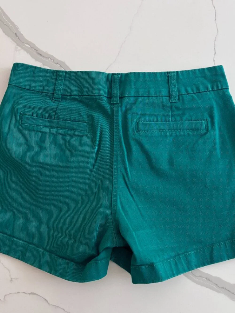 J.Crew Green Chino Shorts